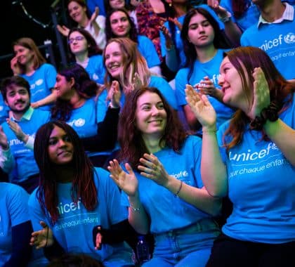 Devenir bénévole à l'UNICEF France